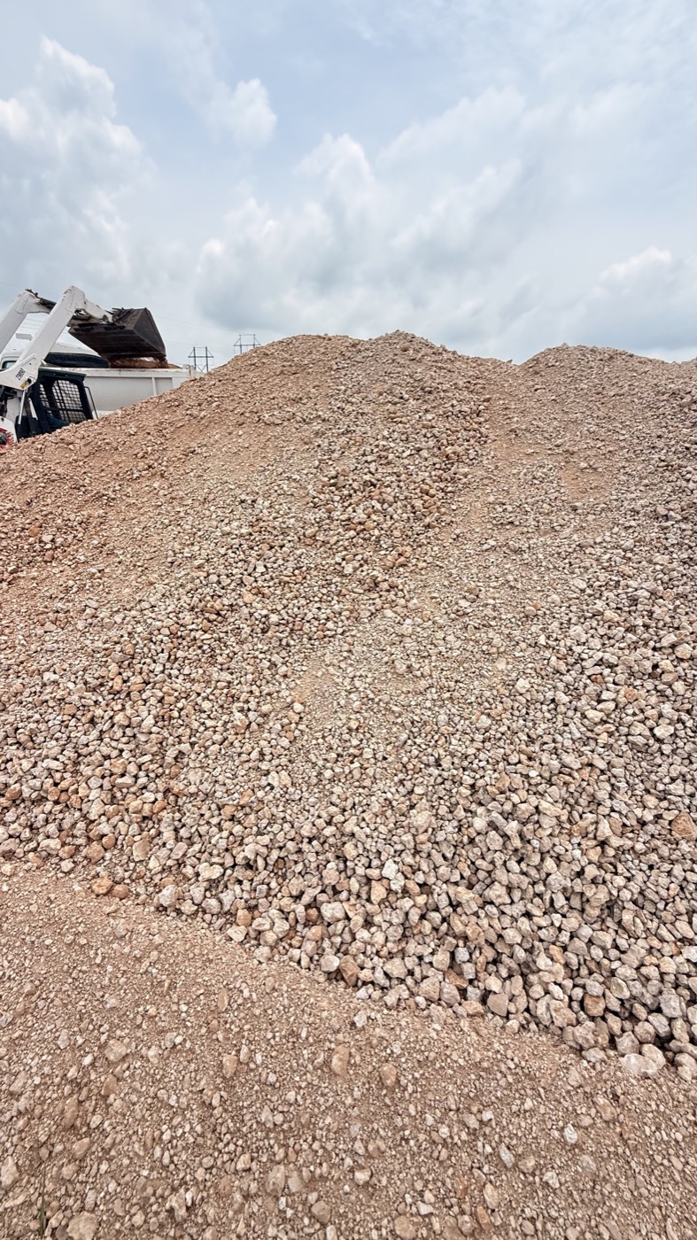 Aggregate with loading equipment